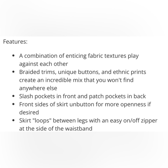 Unique Baroque Angels Never Die Skirt - Bohemian - Festival - Gypsy - NWOT - Picture 6 of 6